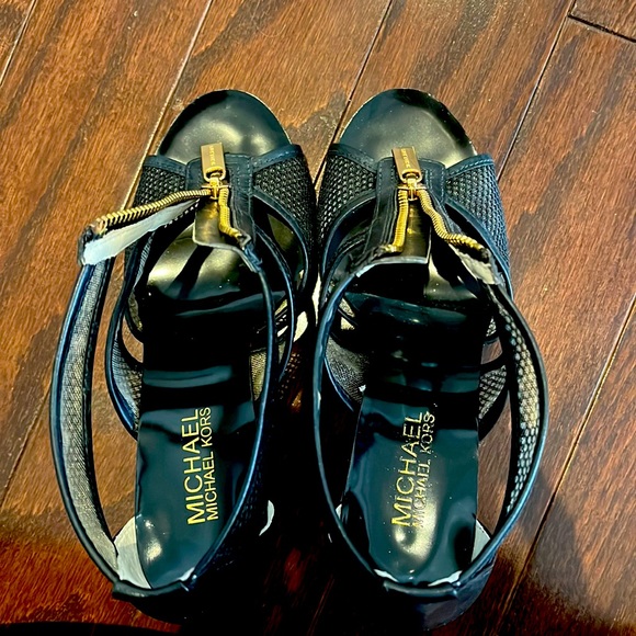 Michael Michael Kors Black heeled sandals - Picture 1 of 5